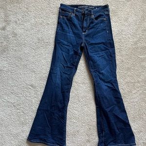 American Eagle Super High Rise Flare jeans